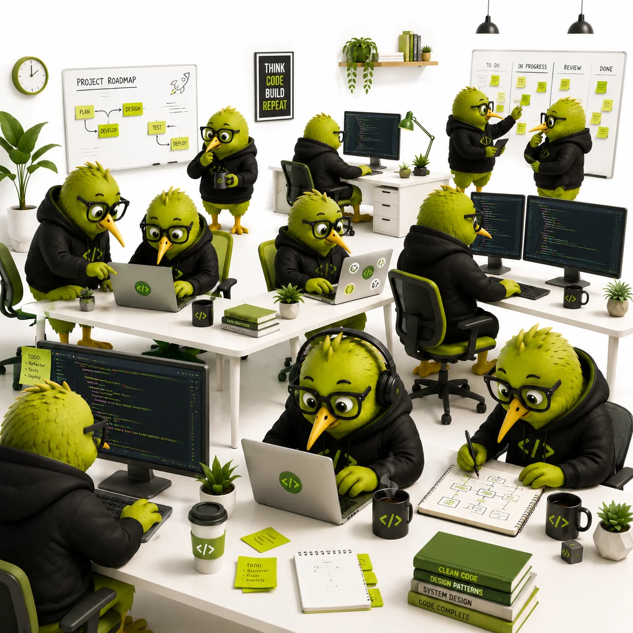 Kiwitech Labs Auckland studio in action — an in-house team, one roof