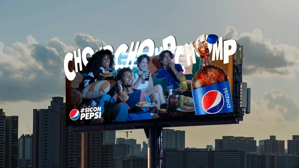 kiwitechlabs Pepsi billboard outdoor campaign